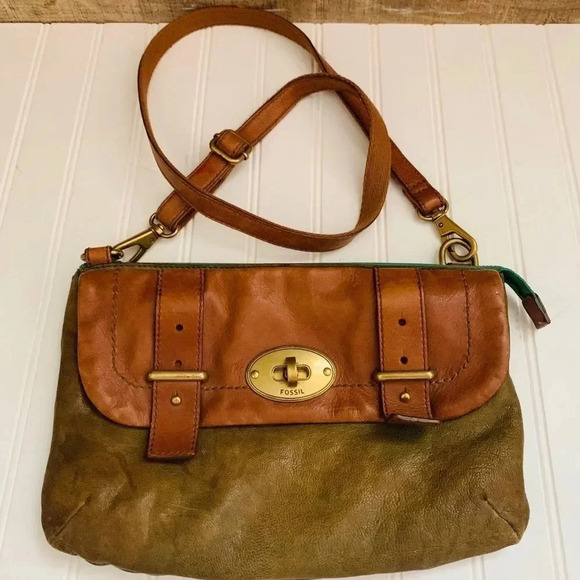 Fossil Long Live Vintage 1954 Leather Bag - Picture 1 of 8
